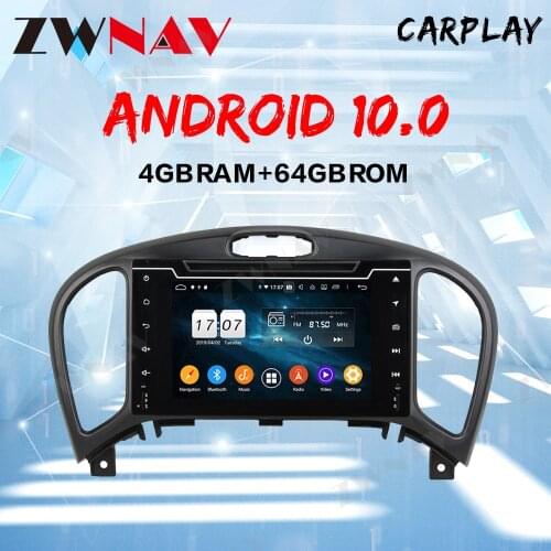 ZWNAV Android 10 4G+64G DSP Car Radio Multimedia Video Player For Nissan Juke YF15 2010-2014 DVD Navigation GPS 2 din autoradio