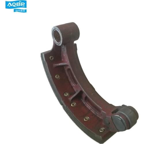 Auto parts OEM 3501040Z11QZ-TBK FRONT BRAKE SHOE WITH BRAKE PAD ASSY UPPER for JAC trucks