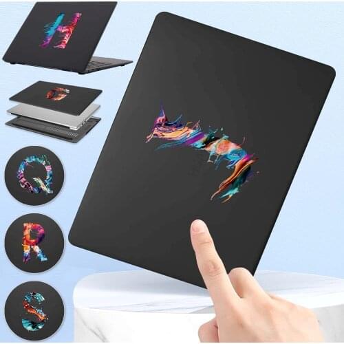Laptop Case for Huawei MateBook 13 14 D14 D 15 X Pro 13.9 X 2020/Honor MagicBook 14 15-Anti-fall Cool Style Letter Computer Case