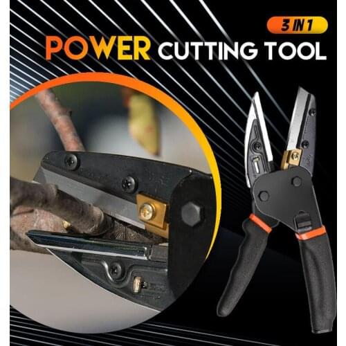 3 In 1 Power Cutting Tool Multi-function Wire Cutter 330 Steel Cable Cutting Tool For Hand Tools Suit For Garden Tools