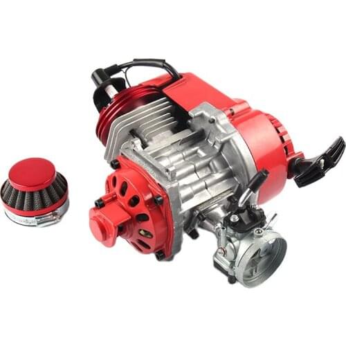 Motorbike Pocket Bike 2 Stroke 47cc 49cc Pull Start Engine For Mini Pocket Bike Go Kart Dirt Bike Petrol Scooter Motorcycle