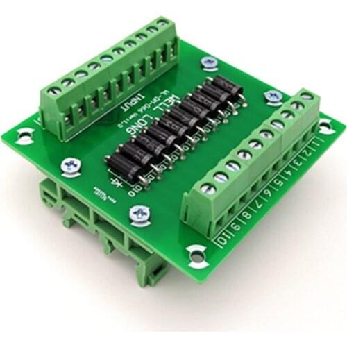 Diode Protection Terminal Block IN5408 3A/1000V Diode Terminal Block