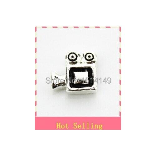 Hot selling projector floating charms living glass floating memory locket charms