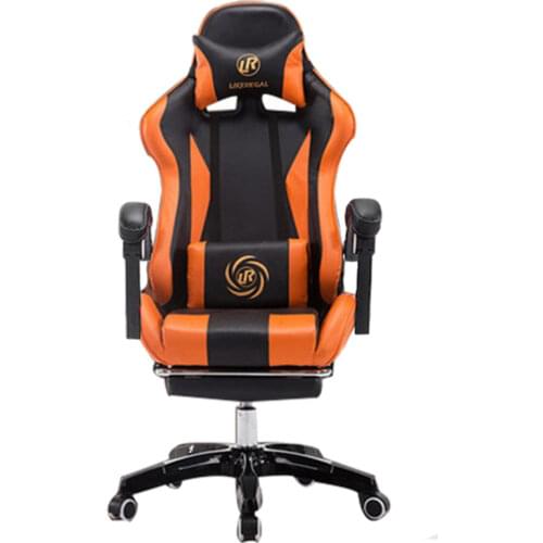 Multifunctional Fashion Household Reclining Office Chair With Footrest Racing Seat Furniture