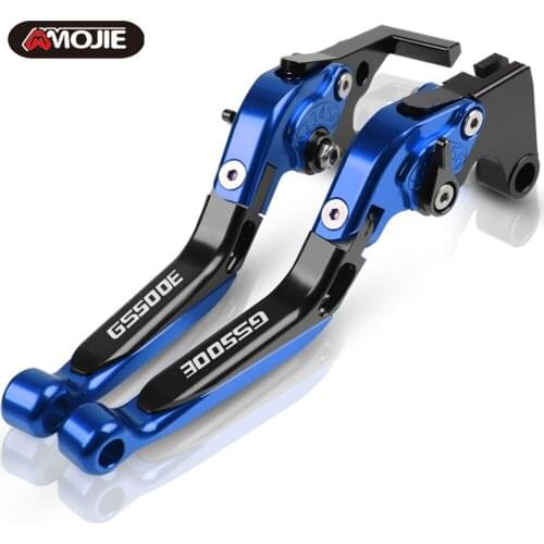 Motorcycle accessories Adjustable Foldable Handle Levers Brake Clutch Lever For SUZUKI GS500E GS 500 E 1994 1995 1996 1997 1998