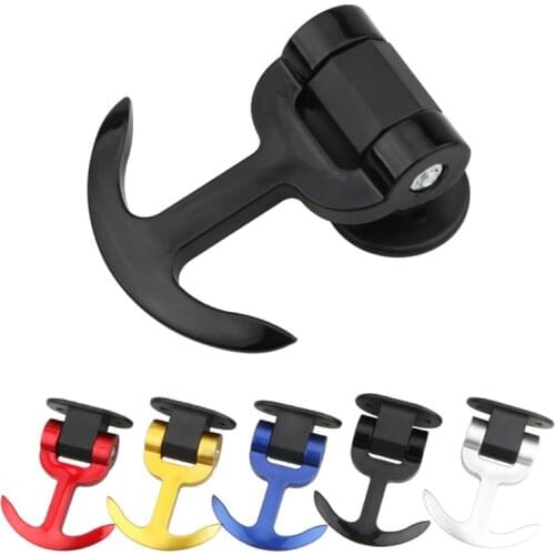 New ABS Car Styling Trailer Hooks Sticker Decoration Car Auto Rear Front Trailer Simulation Racing Ring Vehicle Towing Hook