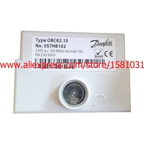Original Danfoss Type OBC82.10control box NO.057H8102 burner contoller