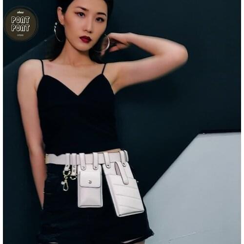 Waist Bag Fashion Belt Hip Bag Genuine Leather Safe Side Bag Crossbody Bag New Designer Sportive Bag For Girls sac femme bolsas