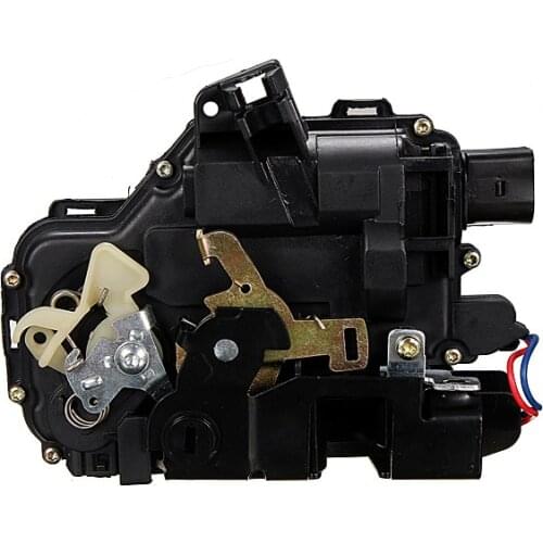 1pcs Black Rear Left Door Lock Mechanism Actuator For GOLF BORA Saloon 1998-2005 LUPO PASSAT B5 MK4 UQ03