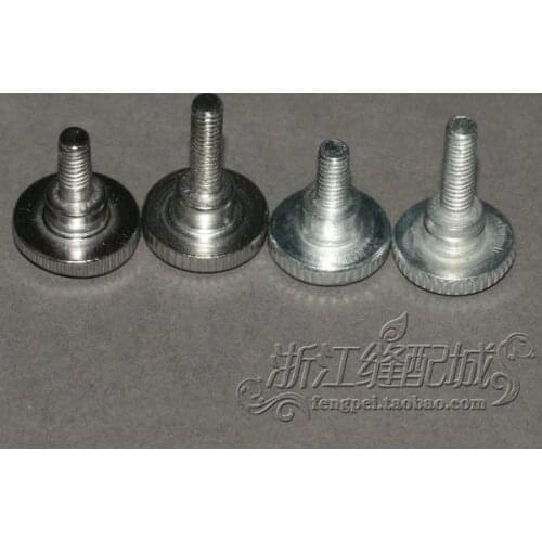 Sewing Hemmer Screw Folder Long Size Screw Good Quality Hem Pull Cylinder Screw Sewing Machine Parts Price For 10pcs