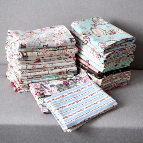 Cotton Fabric Doll Bedding Clothes Dress Skirt SMTA Print Patchwork Cartoon 100 Baby Brocade Other Plain Twill For Sewing