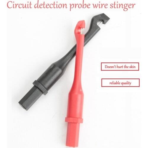 Circuit Tester, Automobile Cable Test Clamp, With 2mm Basic Heavy-Duty Insulation Piercing Probe, Multimeter Circuit Contact Pin