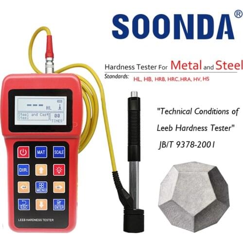 360° Metal Hardness Tester High-precision Measurement For Steel,Cast Steel,Alloy Tool Steel,Stainless Steel,Grey Cast Iron,HRC