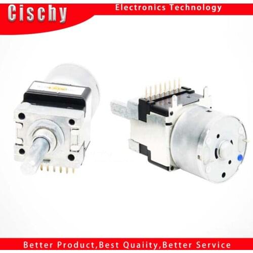 1 Piece Motor potentiometer RK168 type with motor potentiometer B50K double coupling length 20MM motor drive type