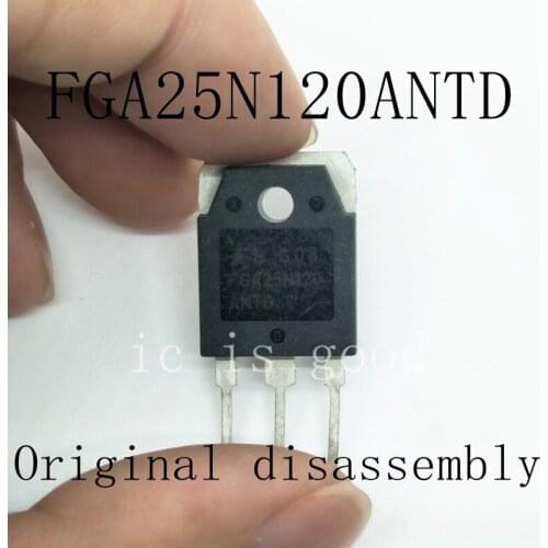 2PCS/LOT FGA25N120ANTD FGA25N120 TO-3P Original disassembly