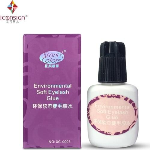 5 bottles/lot Odorless Eyelash Glue NO Smell False professional eyelash glue Eyelash Glue No Toxic No Sensitive Lashes Glue