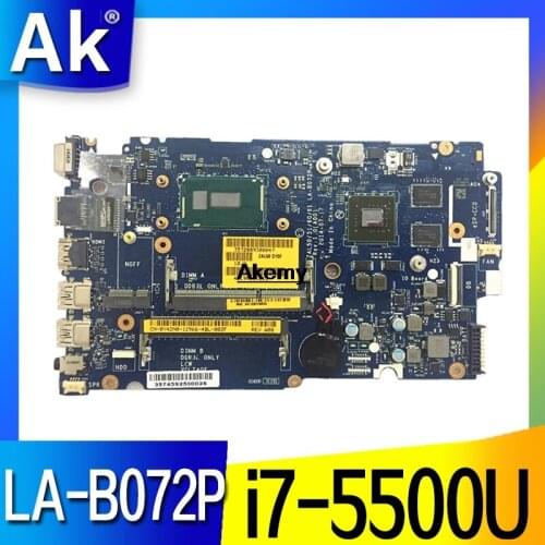 CN-0KFY45 KFY45 FOR DELL Dell Latitude 3450 3550 laptop motherboard ZAL50/51/60/61 LA-B072P I7-5500U mainboard NOTEBOOK PC