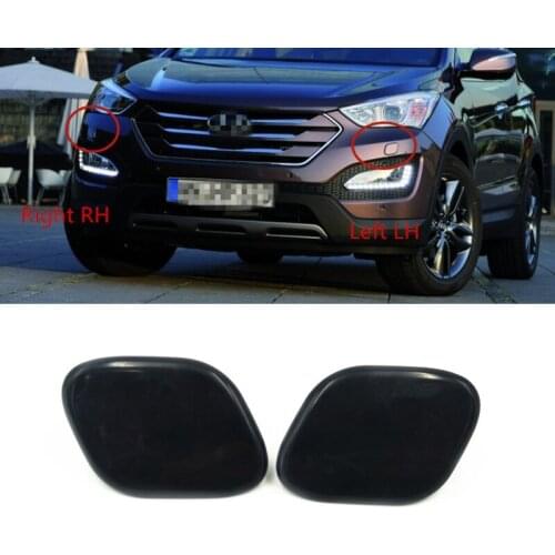 For Hyundai Santa fe DM Santafe Grand 2013-2015 Front Bumper Headlight Headlamp Spray Nozzle Jet Cover Cleaning Cap