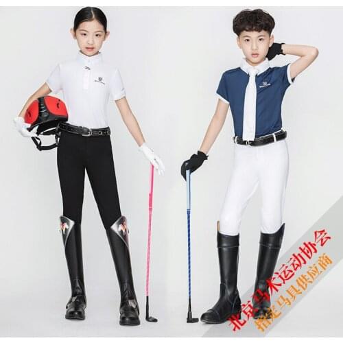 Breathable And Comfortable Childrens Riding Breeches, Sweat-absorbent Personal Childrens Riding Equipment