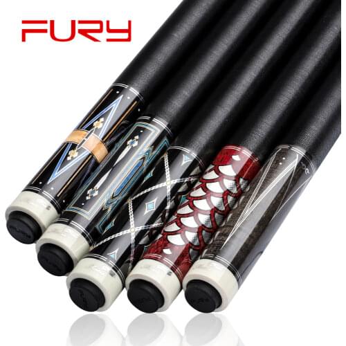 FURY GC1-5 Billiard Pool Cue Stick 12.75mm Handmade Billar Professional Kit Technologia Mark with Free Gifts for Athletes