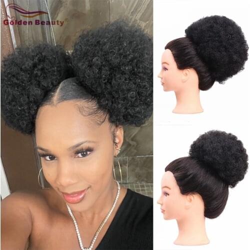 Golden Beauty Chignons