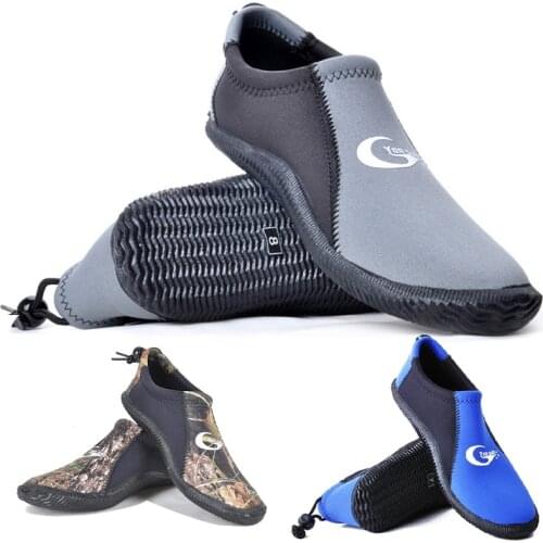 Neoprene 3mm Scuba Diving Boots Water Shoes Dive Boots Shoes for Beach Surf Swim Driving Boating Kayaking and Diving