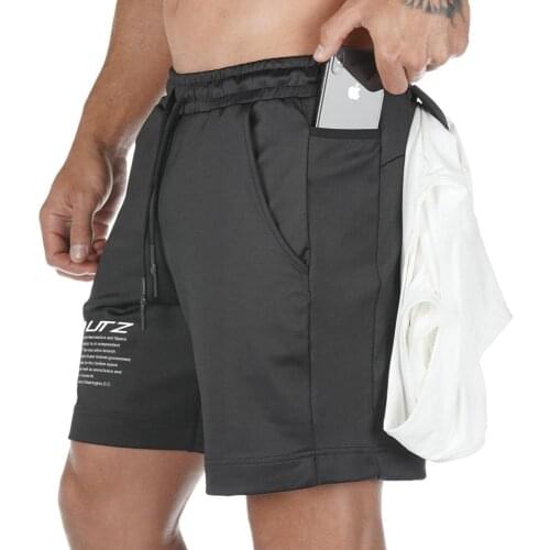 New Men’s Sport Shorts Quick Dry Gym Running Shorts Men Basketball Workout Training Short Pants gyms Sports Fitness Shorts 2020