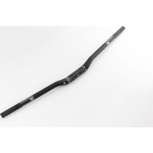 New QILEFU Mountain bike rise swallow shaped matte 3K UD full carbon fibre bicycle handlebars 31.8*620-740mm MTB parts Free Ship