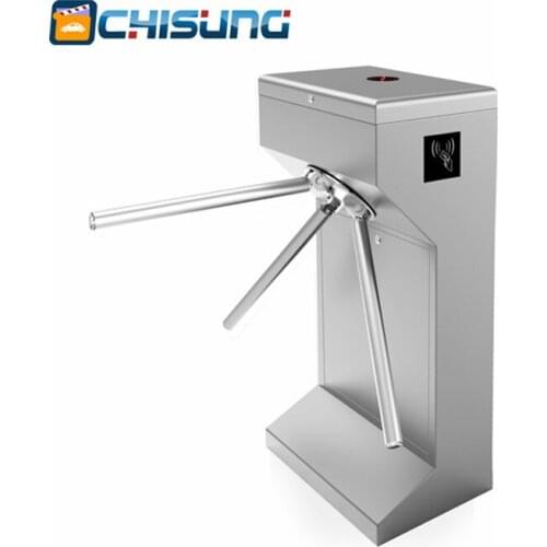 Semi-automatic solenoid tripod turnstile gate from factory