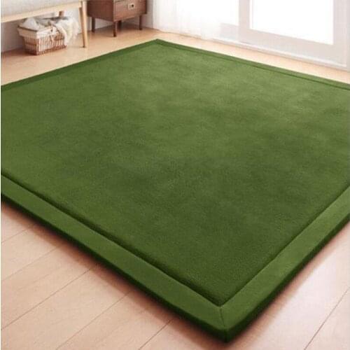 Simple Tatami Mats Large Carpets Thickened Bedroom Carpet Children Climbed Home Living Room Rug Floor Rugs