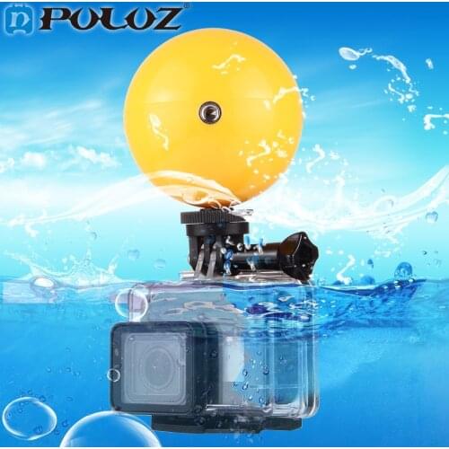 PULUZ Underwater Camera Floating Ball Buoyancy ball Multifunction Mini Floaty Holder for Gopro 5 4 Session 4/3+SJCAM Xiaoyi 4k