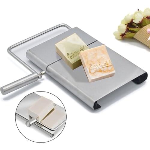 Creative Soap Slicer Cutting Tool Stainless Steel Soap Cutter With Wire Loaf Mold Soap DIY Soap Making Supplies Slicer Practical
