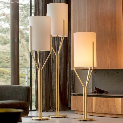 Arborescence series lamps Post Modern Nordic minimalist led floor lamps Bedroom Study Room Reading Creative stand Floor lamp