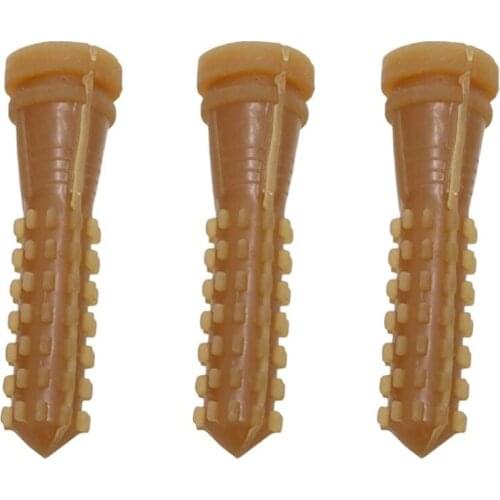50 Pcs Poultry Plucking Fingers Hair Removal Machine Glue Stick Chicken Plucker Beef Tendon Material Corn Rod