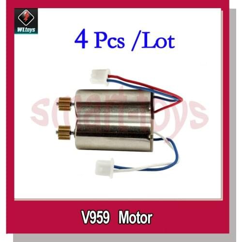 4Pcs V959-08 Motor for WLtoys V959 V929 V949 V212 RC Quadcopter Spare Parts