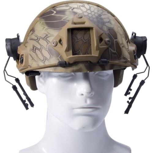 Tactical FAST Helmet accessories headset holder Comtac Headset Ops-tactical Core Helmet ARC Rail Adapter for C1 C2 C4