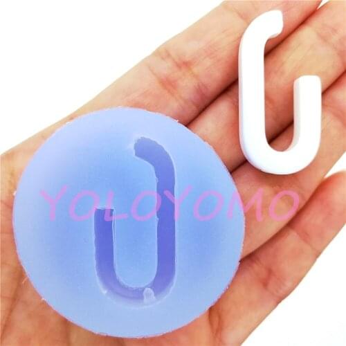 B351YL 33.4mm x 16.3mm Fancy Earrings Silicone Mold Resin Art Jewelry Making Fondant Decorating Oven Safe Food Safe
