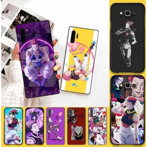 Hisoka Anime Hunter X hunter Phone Case For Samsung Galaxy Note20 ultra 7 8 9 10 Plus lite J7 J8 Plus 2018 Prime