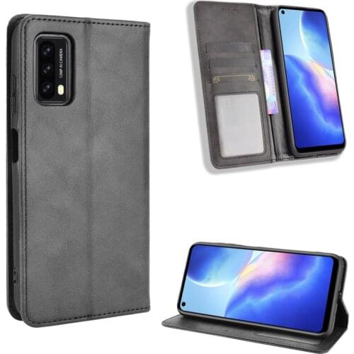 Premium PU Leather Case For Blackview A90 Magnet Flip Book Case Cover on For Blackview A90