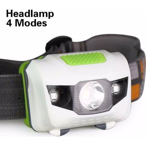 Four Modes Waterproof 800Lm CREE R3 Outdoor Headlight AAA Battery Torch Led Lanterna With Headband For Camping Hiking Lights