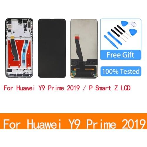 Original 6.59 inch For Huawei Y9 Prime 2019 / P Smart Z LCD Display STK-LX1 Touch Screen Digitizer Assembly parts