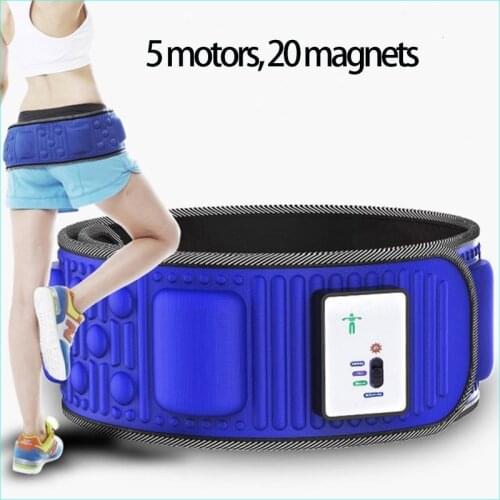 Health Care Lazy Slimming Belt Vibration Massage Thin Waist Belt Abdominal Belly Muscle Stimulator Weight Loss Fat Burning