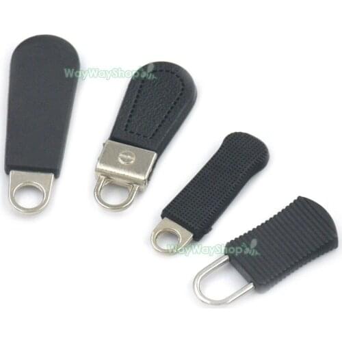 25 PCS #5 Zipper Fixer Repair Pull Tab Instant Pant Replacement Molded Slider Purse DIY