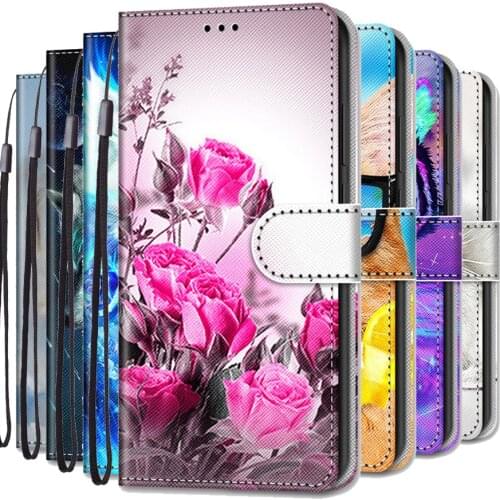 Flip Case for Motorola E7 Plus Luxury Card Paint Boook Phone Shell Moto E7 E 7 Plus Leather Wallet Case for Moto E7+ Stand Cover