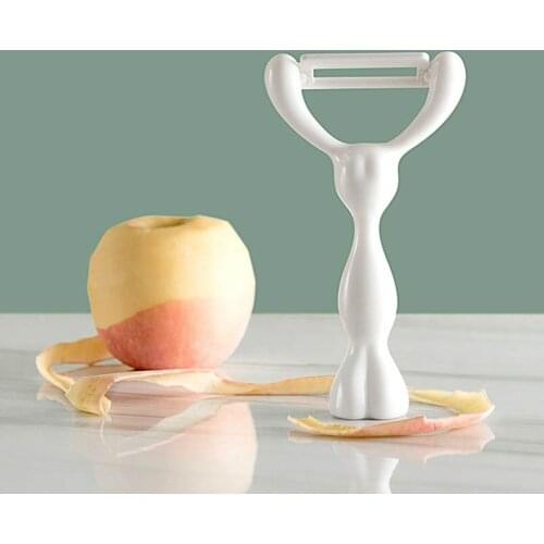 Kitchen Tools Creative Rabbit Shape Peeler Ceramic Cutlery Fruit Vegetable Cutter Potato Slicer Zester Knife Kitchen Accessories