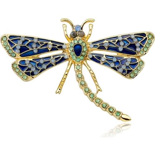 Edition small manufacturers selling fashion and fresh dragonfly brooch joker contracted chain.scarves buckle a corsage