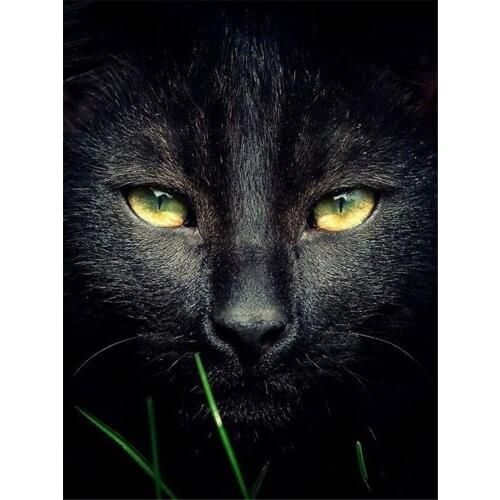 Cat Animal DIY 11CT Cross Stitch Embroidery Kits Needlework Craft Set Cotton Thread Printed Canvas Home Decoration Sell