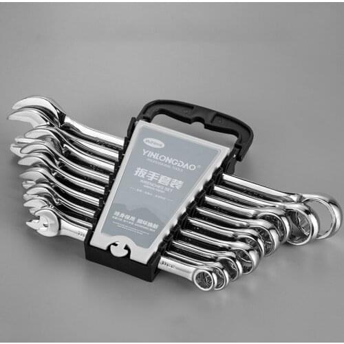 Ratchet Combination Metric Box End Wrench Set Torque Socket Open End Wrench Set Nut Tools for Repair Set of Combination Wrench