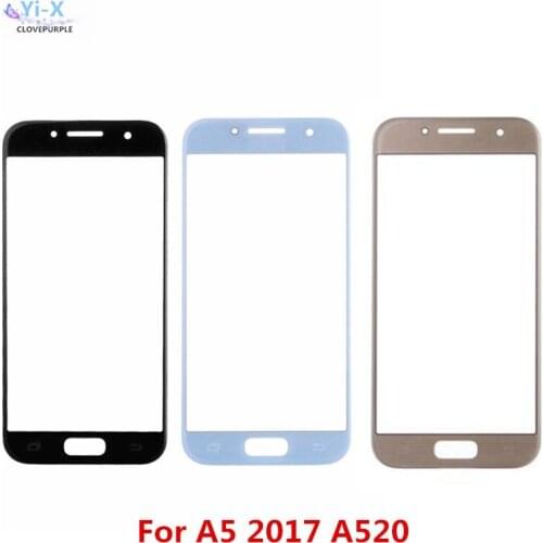 New Touch screen For Samsung Galaxy A5 2017 A520 A520F Front Outer Glass Top Lens Touch Screen Panel