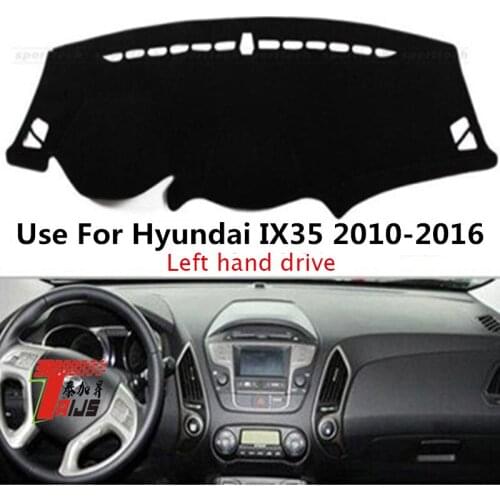 TAIJS Factory Simple Dust resistant Polyester Fibre Car Dashboard Cover For Hyundai IX35 2010-2016 Left hand drive